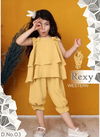 Yellow REXY Girls New Western Wear Fancy Designer Kids Colletion REXY 3